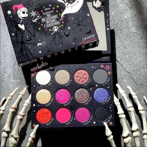 Colourpop Makeup The Nightmare Before Christmas Eyeshadow Palette Poshmark